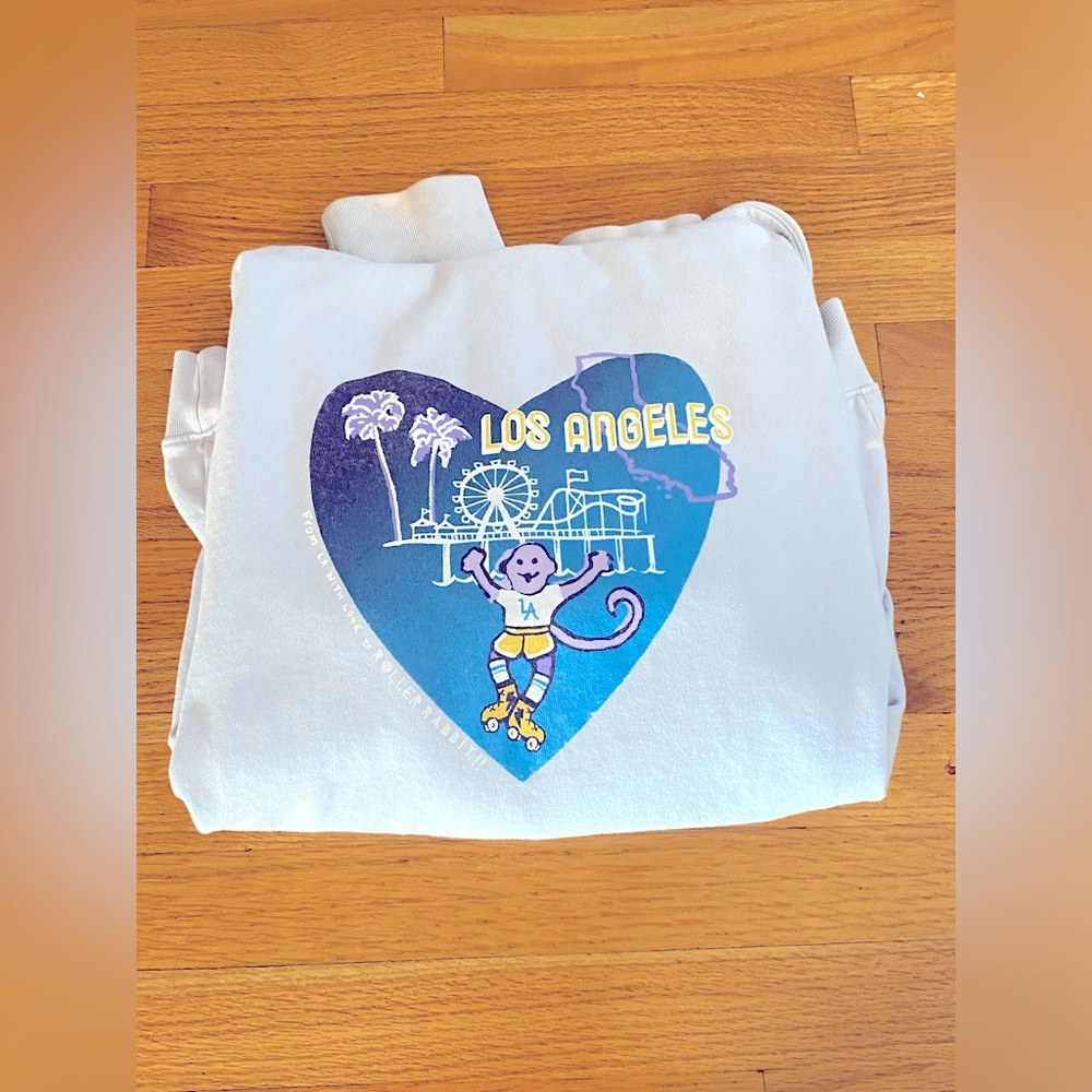 Roller Rabbit Hoodie Los Angeles - Size Small